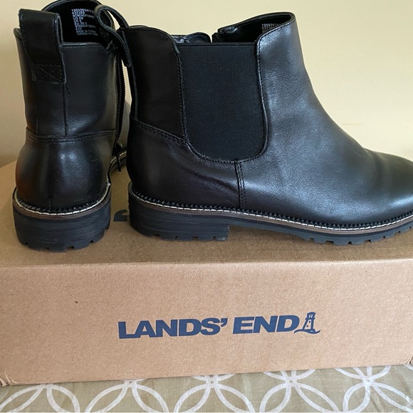 Chelsea leather ankle bootie 8 B - Picture 2 of 10